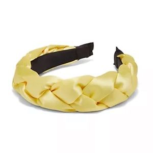 Light Yellow Braided Headband